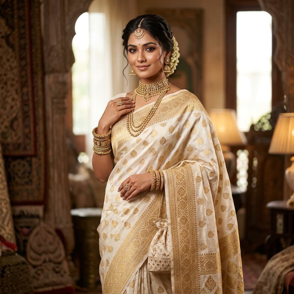 Dhakeswari Jamdani